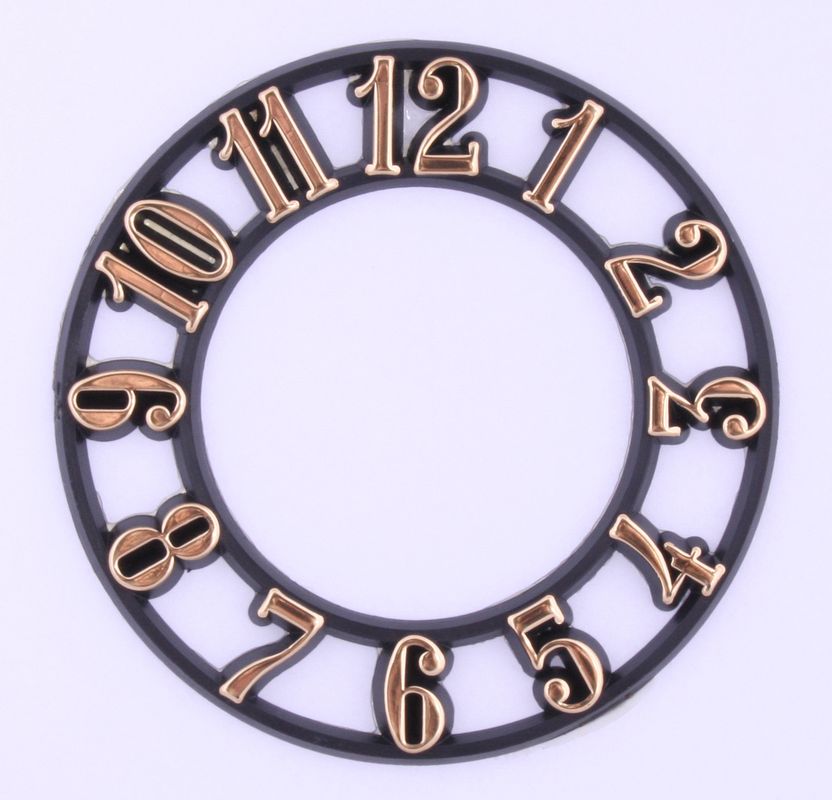 Plastic clock dial 100mm